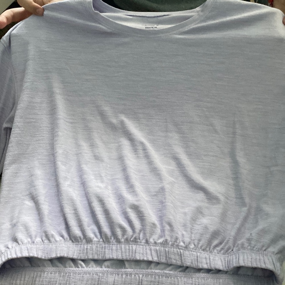 OLD NAVY ACTIVE CROPPED CASUAL LONG SLEEVE